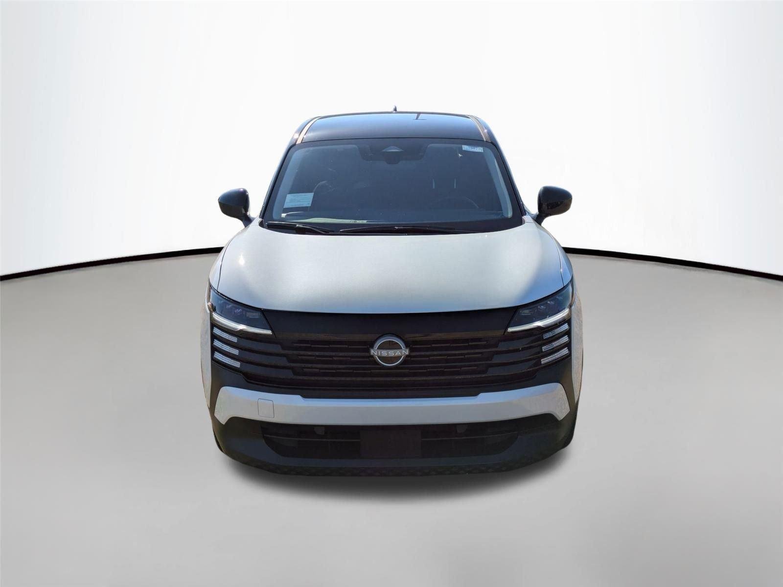 New 2025 Two-tone Aspen White TriCoat / Super Black Nissan SV image 3
