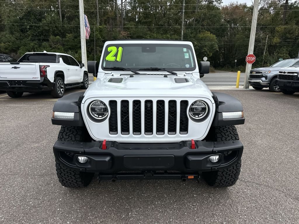 Used 2021 White Jeep Unlimited Rubicon image 11