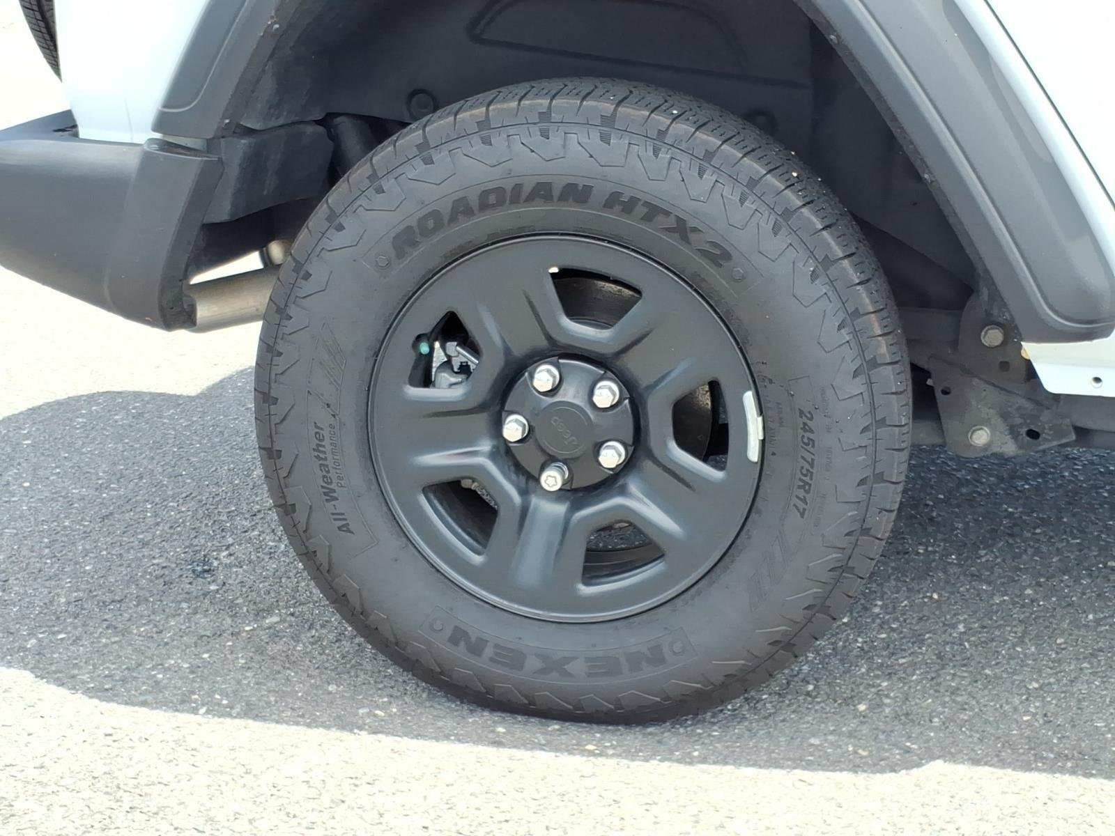 Used 2025 Bright White Clearcoat Jeep Sport image 11