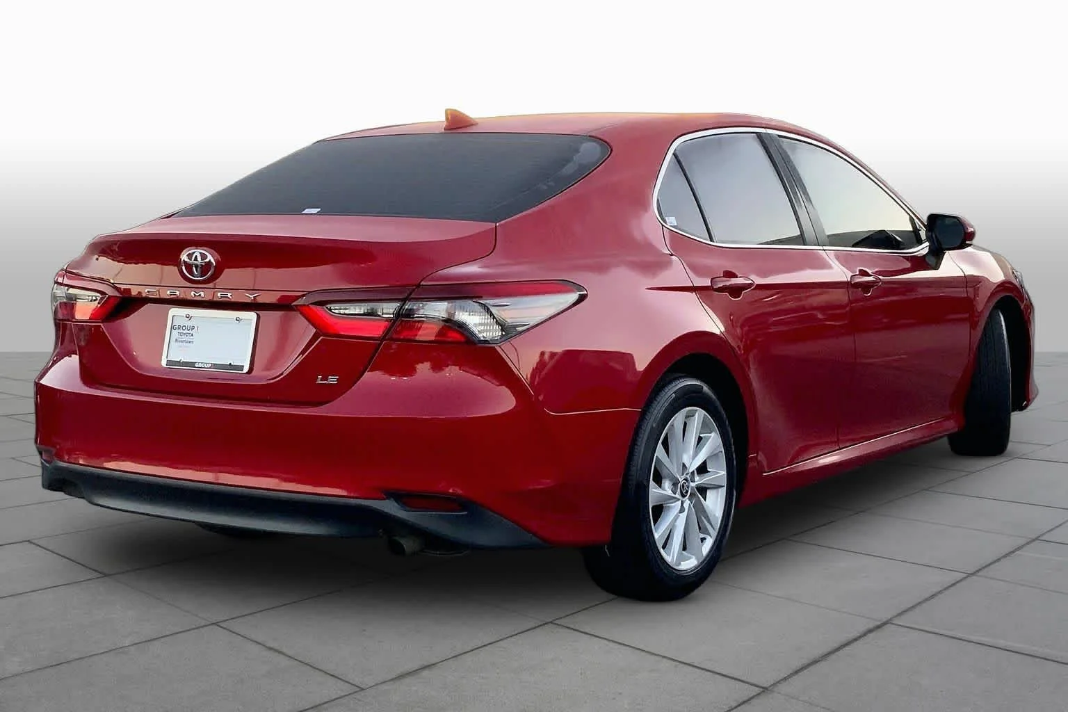 Used 2023 Supersonic Red Toyota LE image 12
