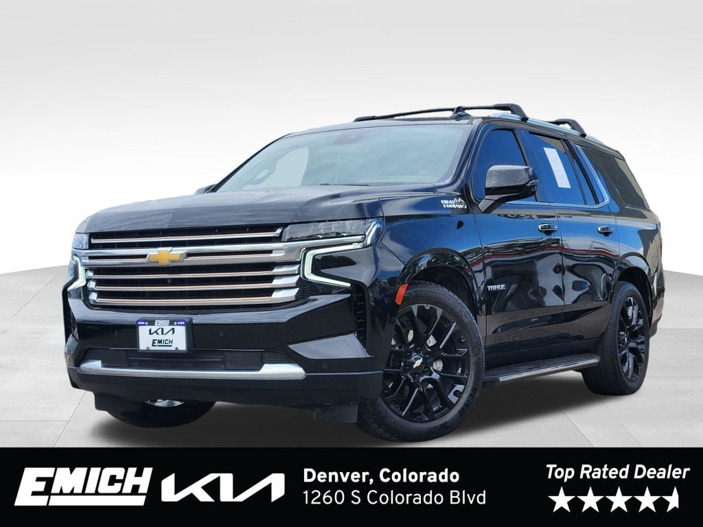Used 2023 Black Chevrolet High Country image 1
