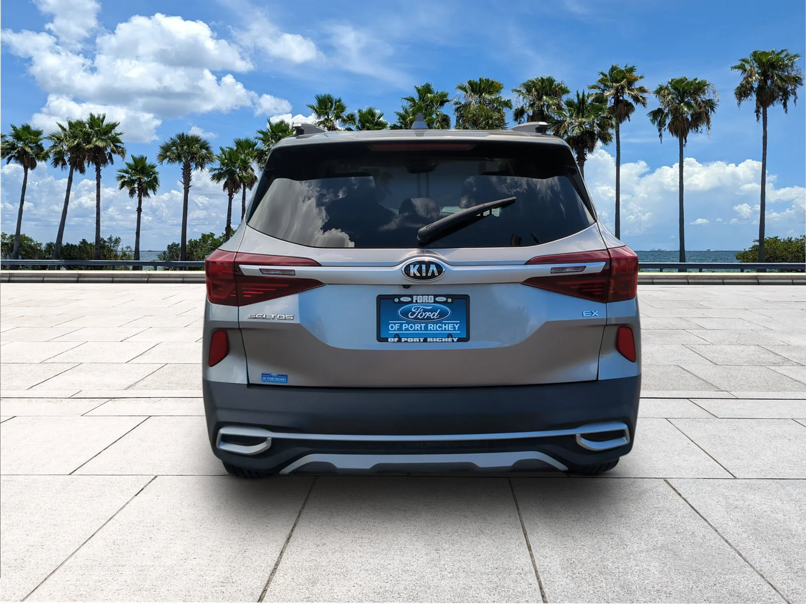 Certified Used 2021 Steel Gray Kia EX image 7