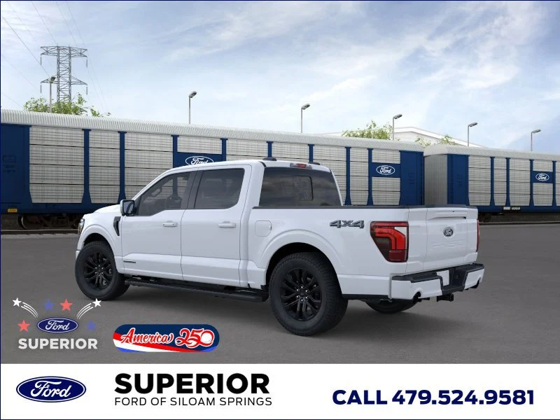 New 2026 Oxford White Ford LARIAT image 4