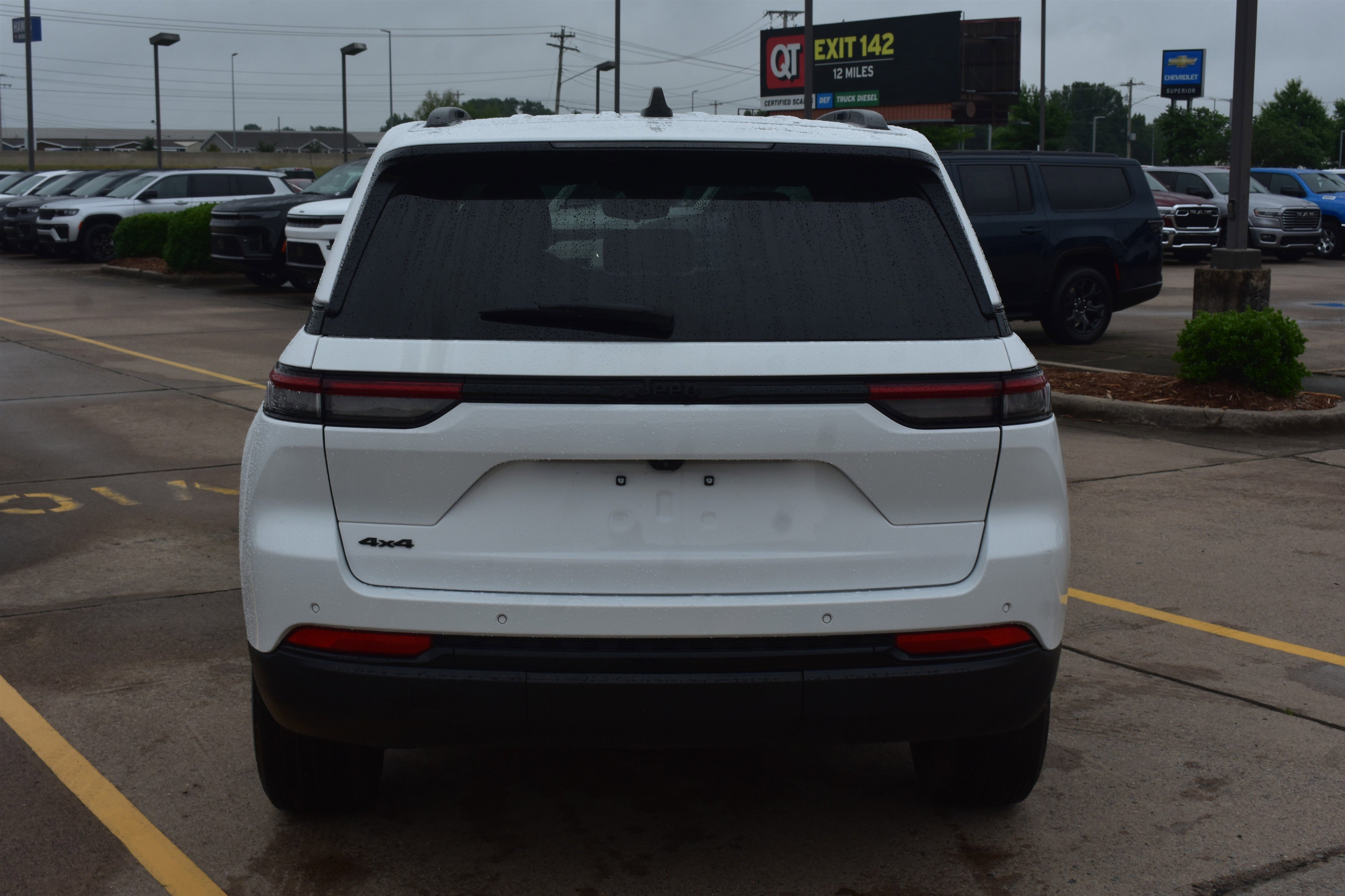 Used 2024 Bright White Clearcoat Jeep Altitude image 6