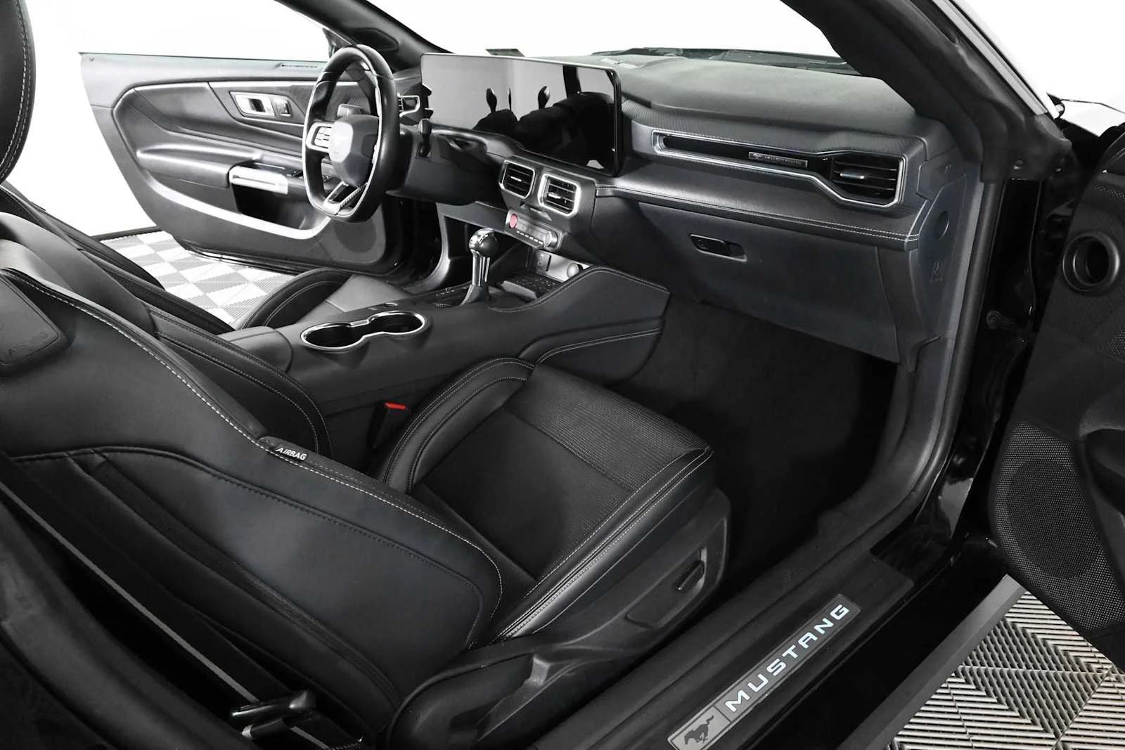 Used 2024 Shadow Black Ford EcoBoost Premium image 14
