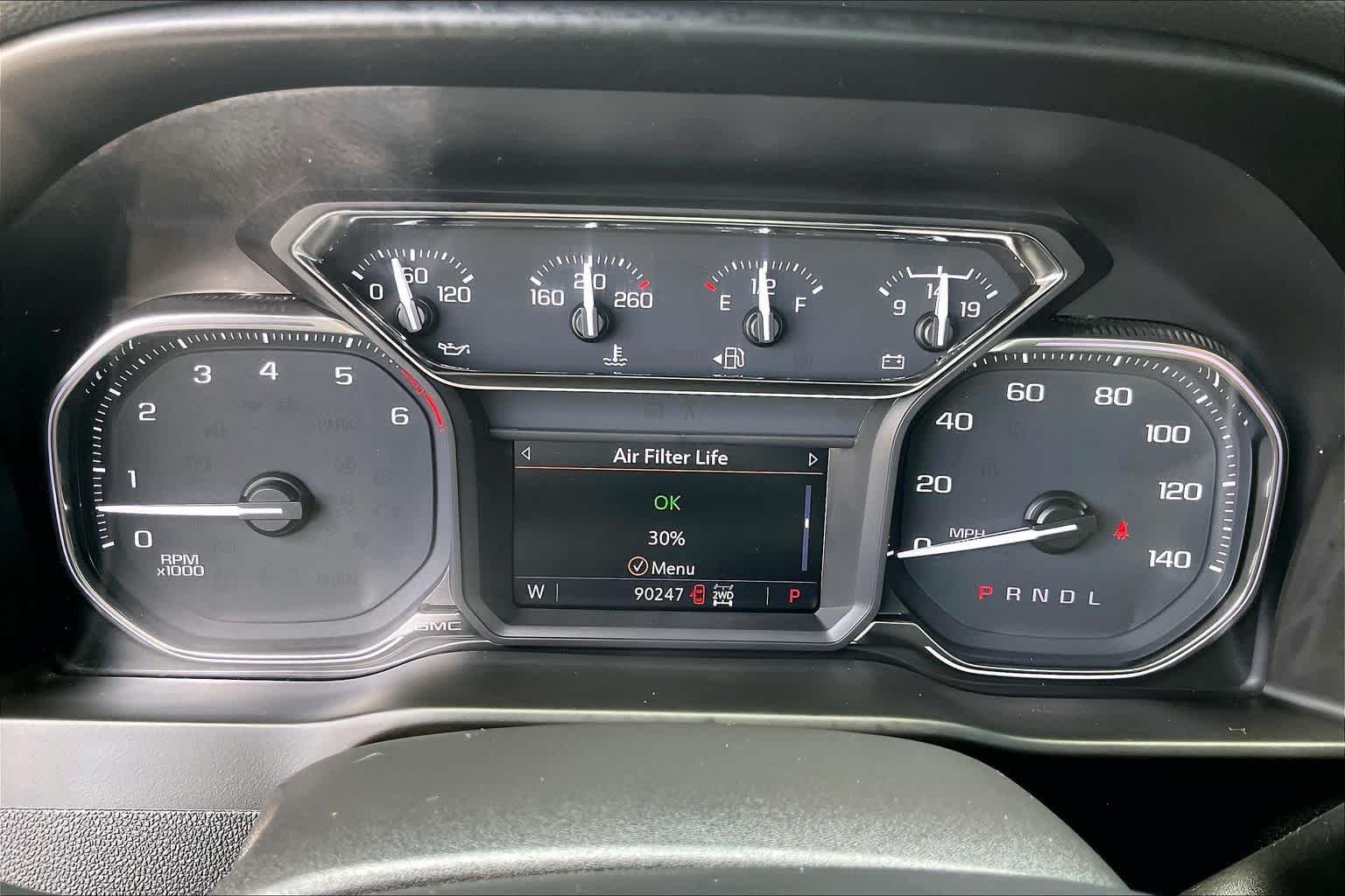 Used 2021 ONYX BLACK GMC AT4 image 25
