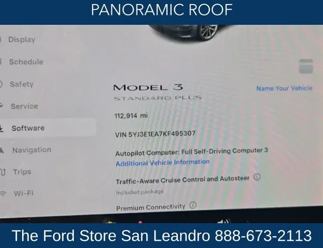 Used 2019 Midnight Silver Metallic Tesla Standard Range Plus image 11