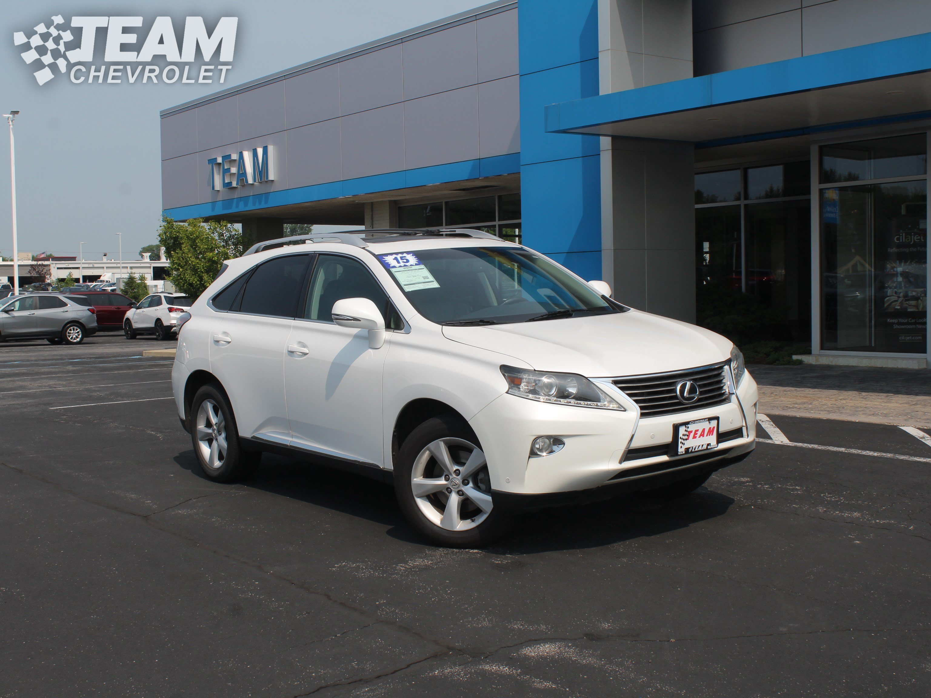 Used 2015 Lexus RX 350 with VIN 2T2ZK1BA0FC207429 for sale in Valparaiso, IN