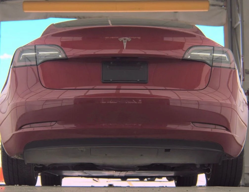 Used 2023 Red Tesla Base image 16