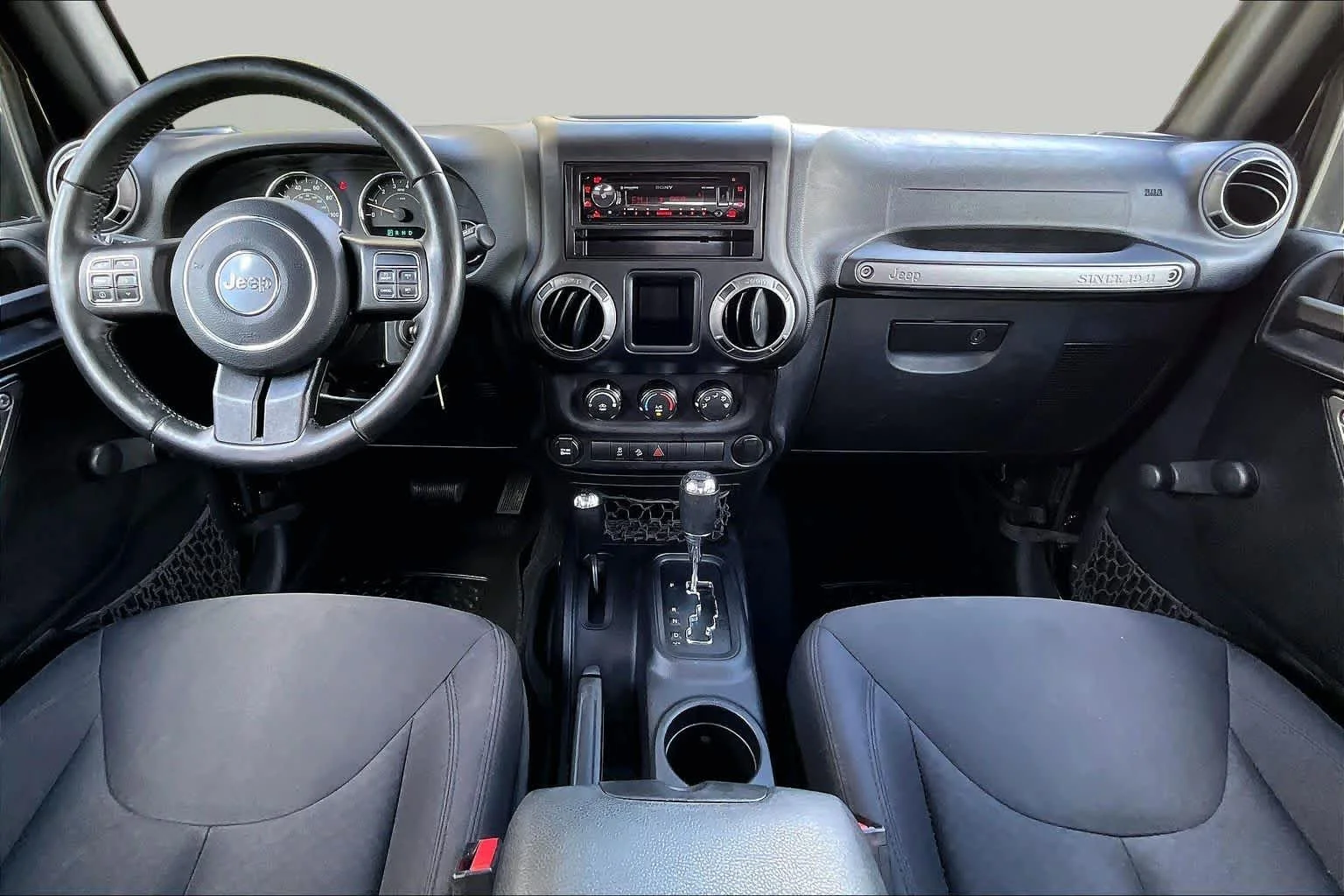 Used 2016 Black Clearcoat Jeep Sport image 16