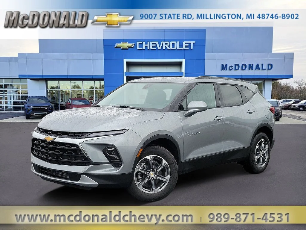 New 2026 Sterling Gray Metallic Chevrolet 2LT image 1