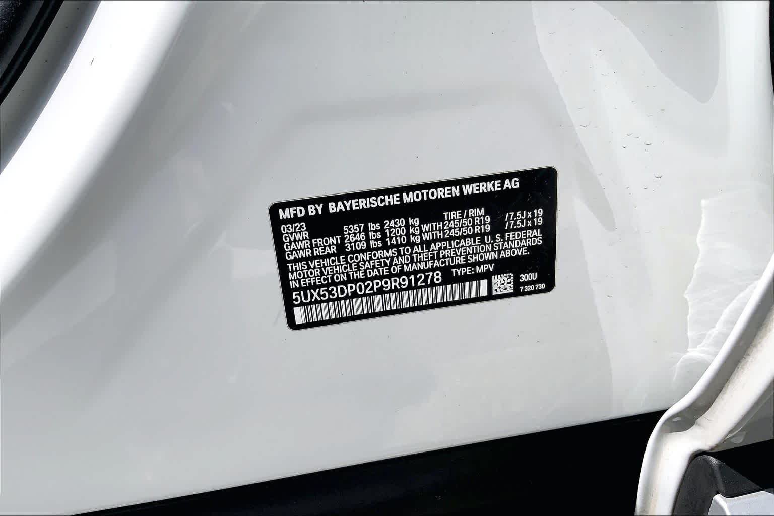 Used 2023 Alpine White BMW xDrive30i image 33