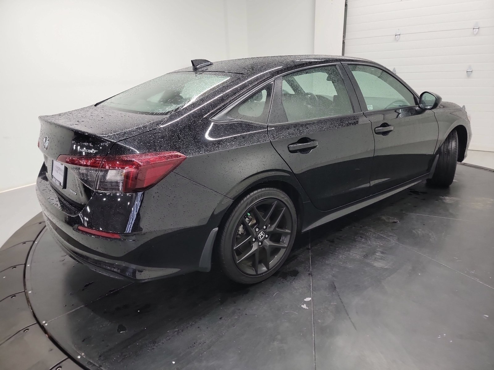 Certified Used 2025 Crystal Black Pearl Honda 4D HYBRID SPORT image 9