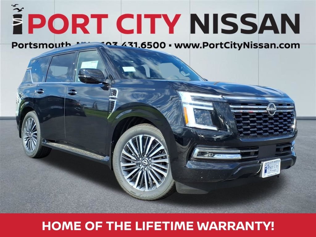 New 2026 Super Black Nissan Platinum Reserve image 1