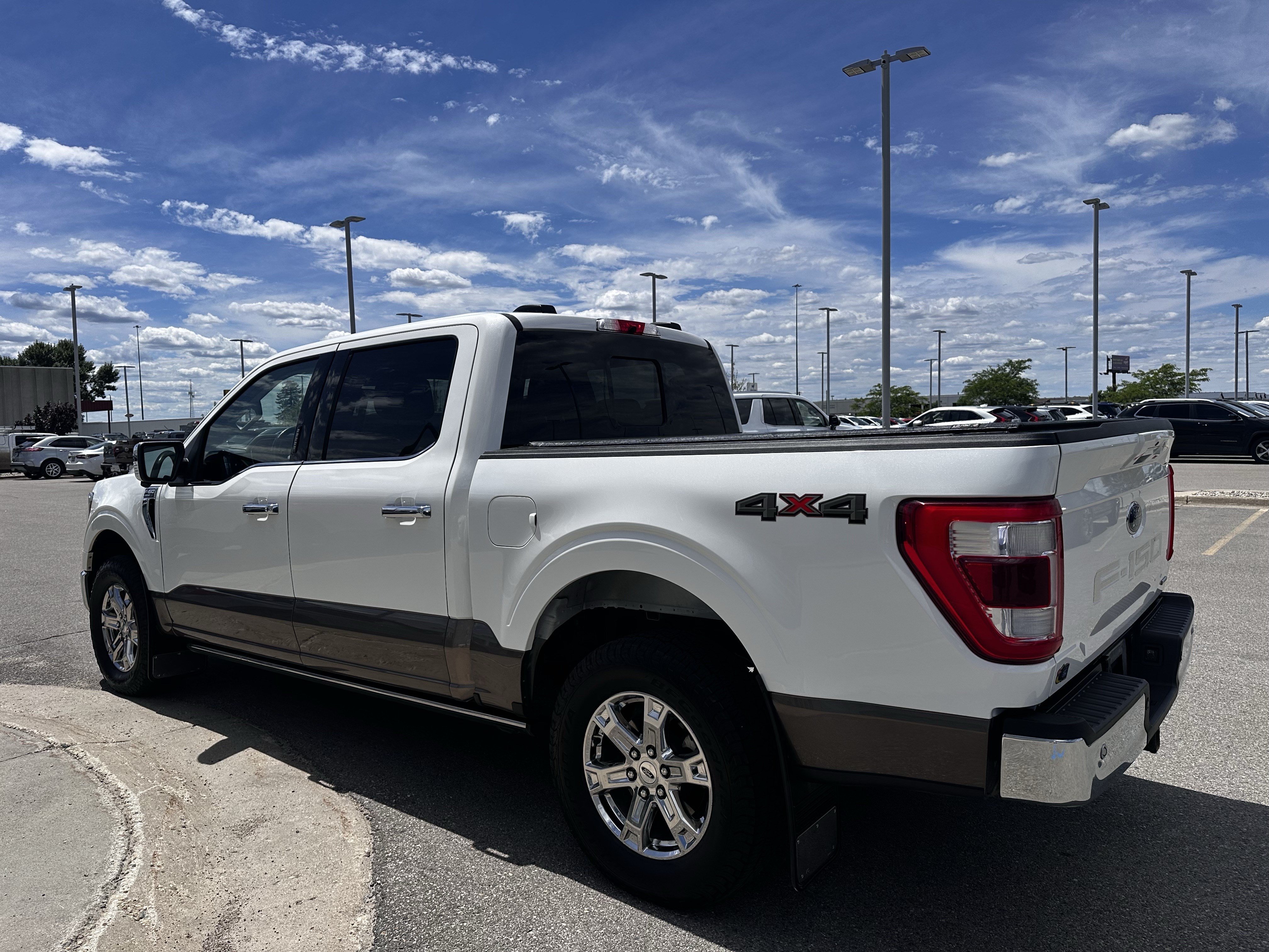 Used 2022 Star White Ford LARIAT image 3