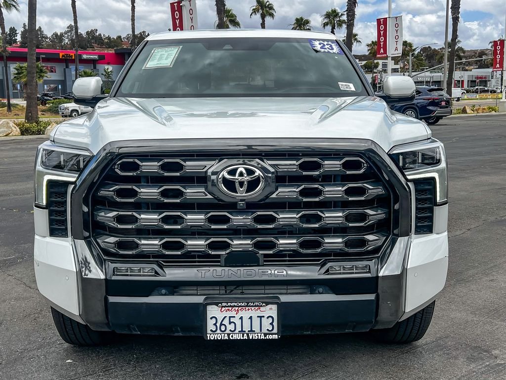 Used 2023 Beige Toyota Platinum image 2