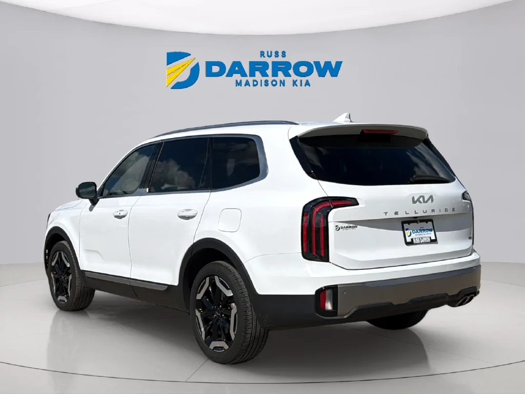 Used 2024 Glacial White Pearl Kia EX image 3