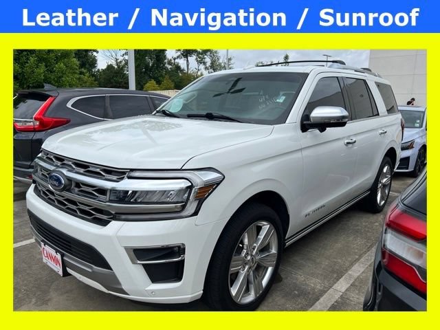Used 2023 White Ford Platinum image 1