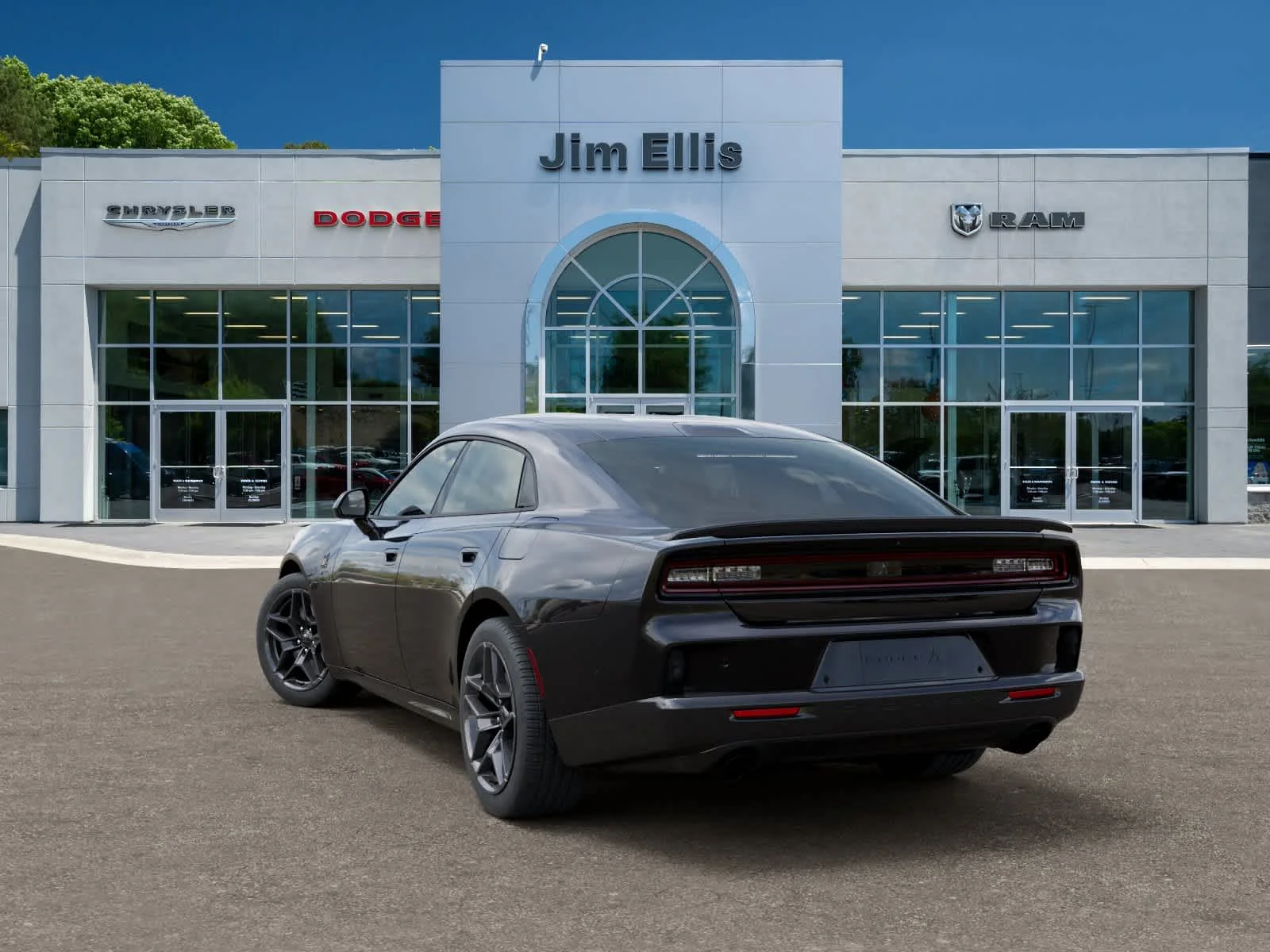 New 2026 Diamond Black Crystal Pearlcoat Dodge Scat Pack image 3