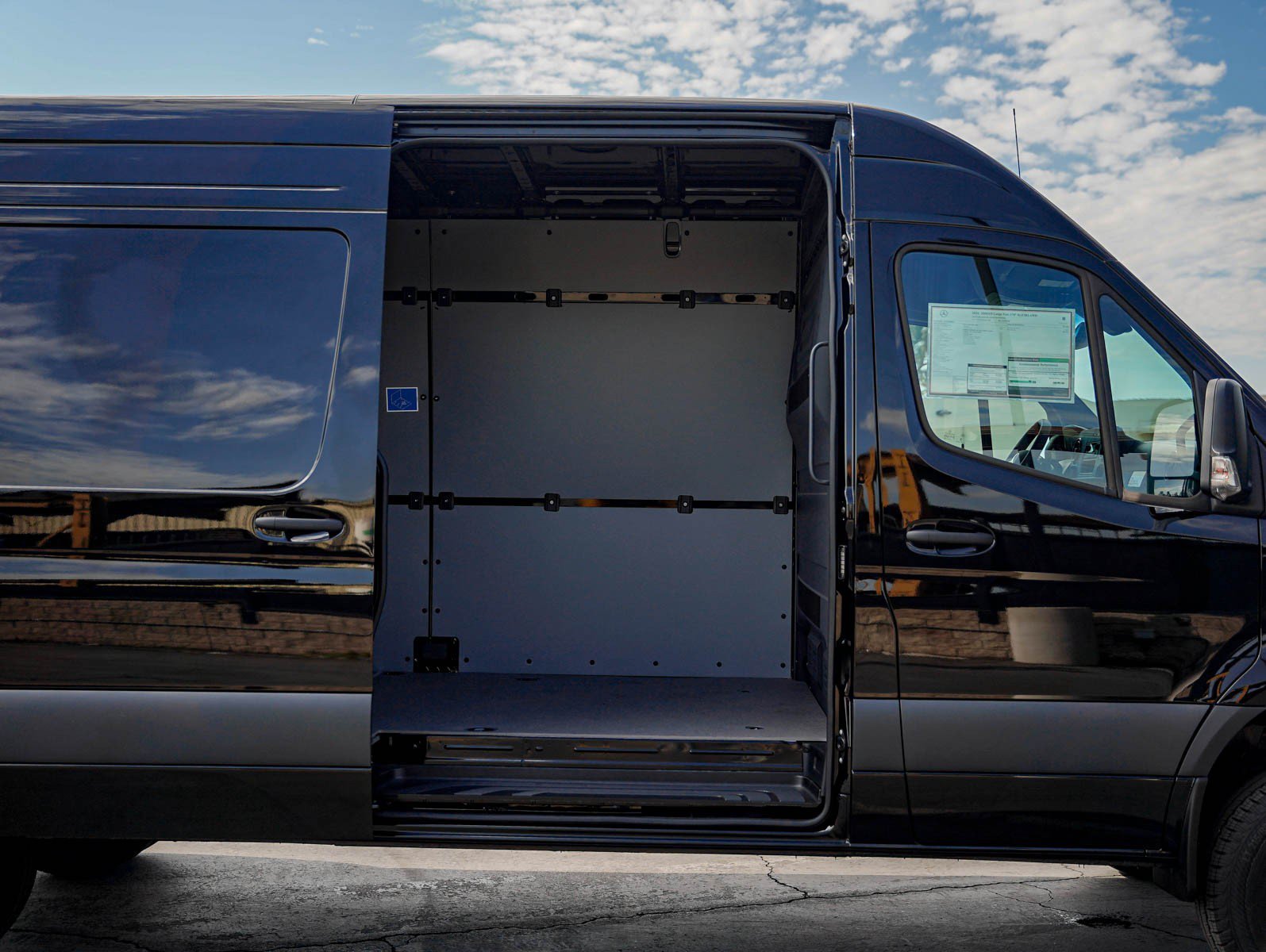 New 2026 Jet Black Mercedes-Benz 3500XD High Roof I4 Diesel HO 170 AWD image 8