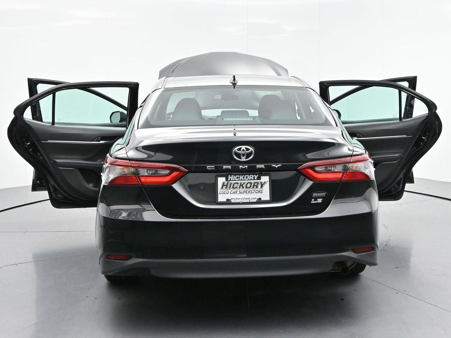 Used 2022 Midnight Black Metallic Toyota LE image 38
