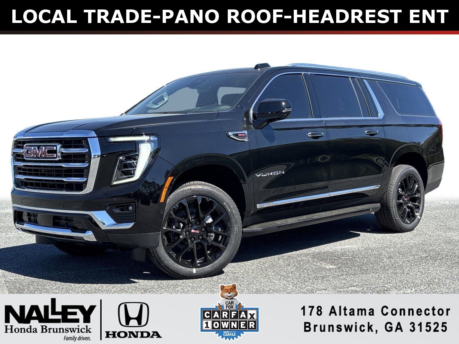 Used 2025 Onyx Black GMC 4WD 4dr Elevation image 1