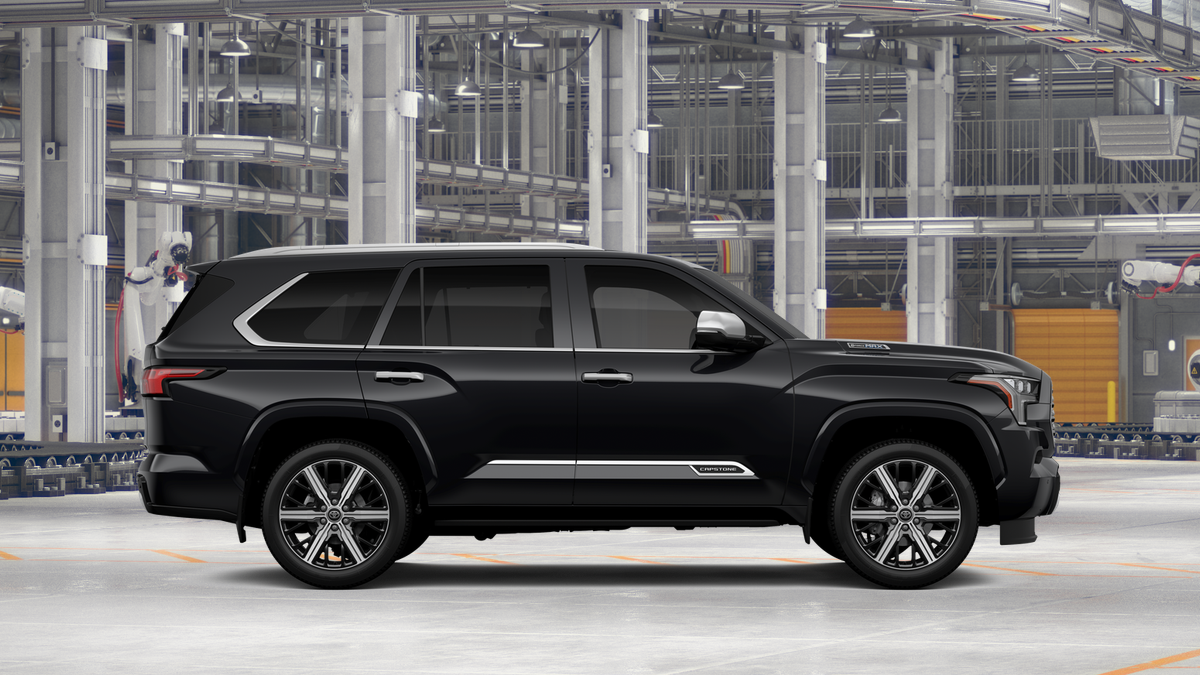 New 2026 Midnight Black Metallic Toyota Capstone image 12