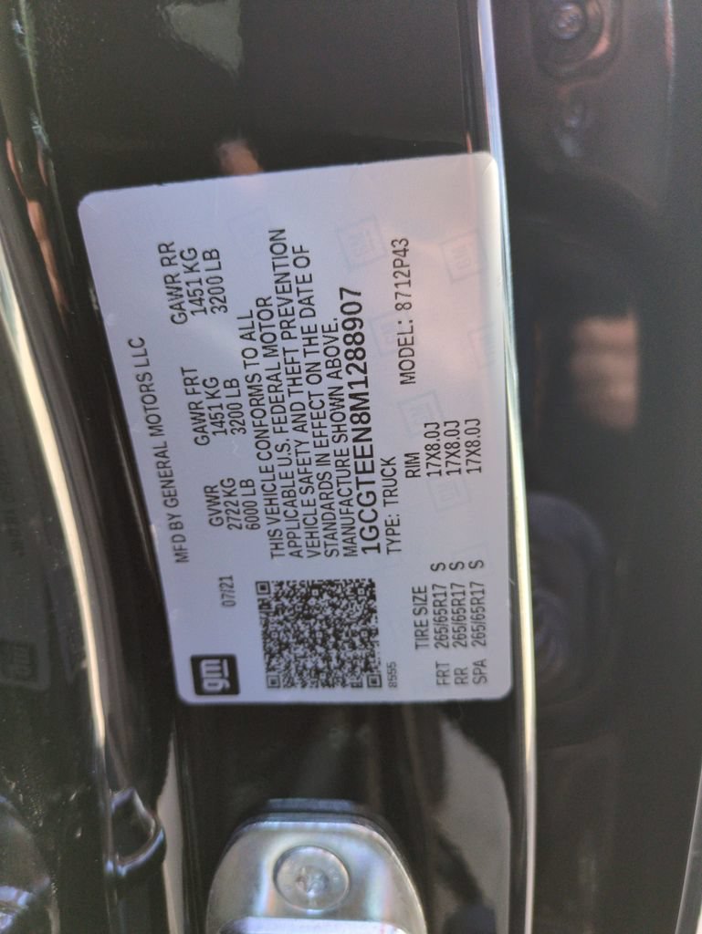 Used 2021 BLACK Chevrolet 4WD ZR2 image 29