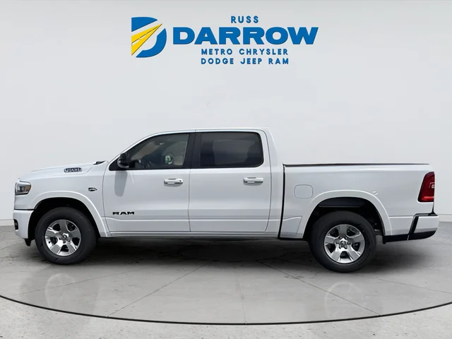 New 2026 Bright White Clear-Coat Exterior Paint RAM Big Horn/Lone Star image 2