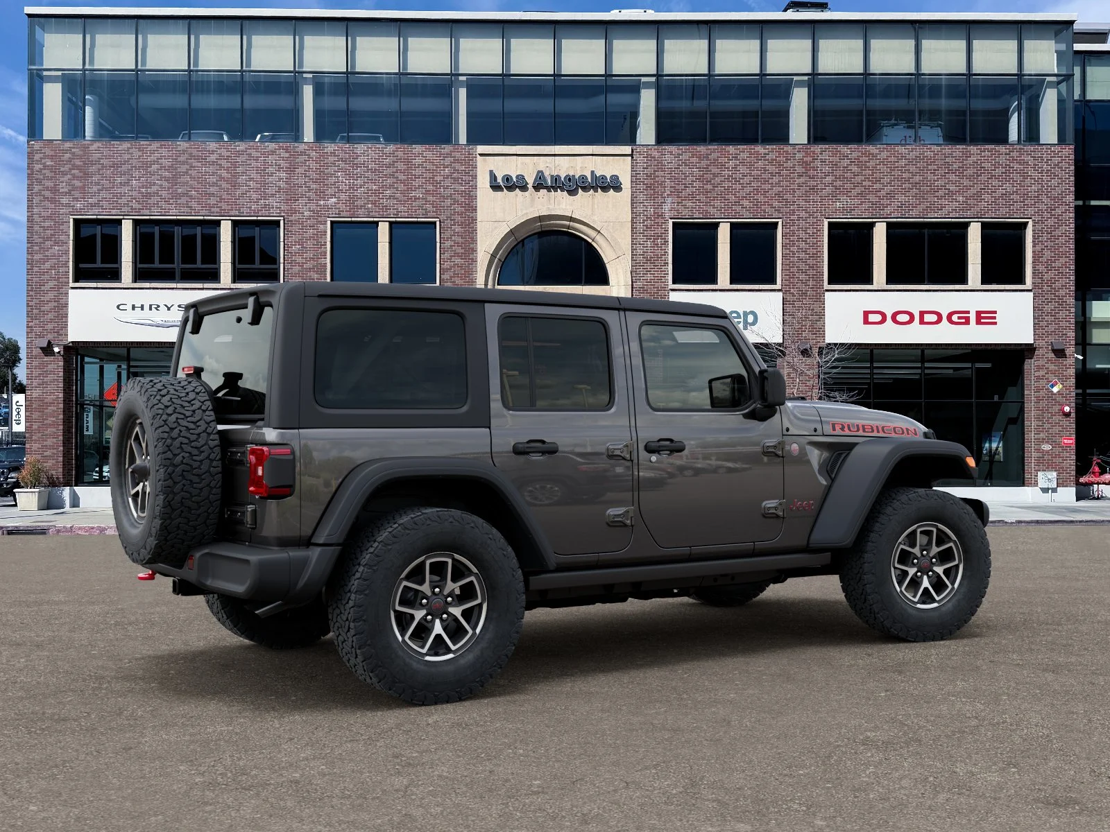 New 2027 Granite Crystal Metallic Clear-Coat Paint Jeep Rubicon image 30
