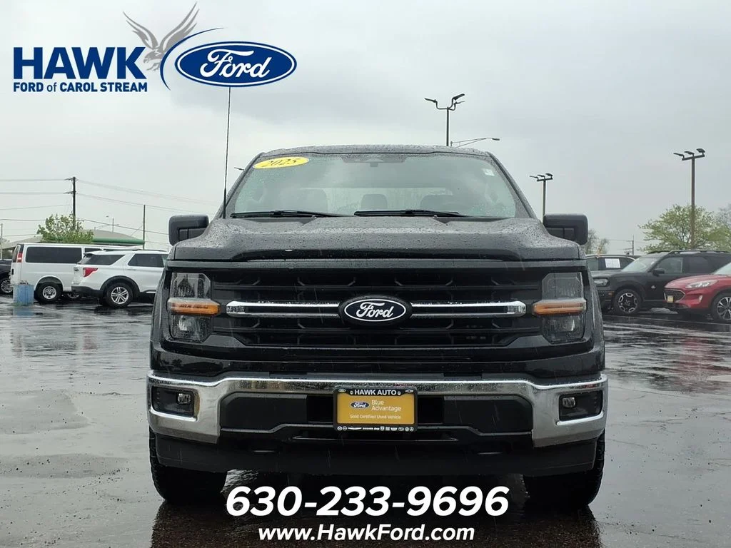 Used 2025 Black Ford XLT image 2