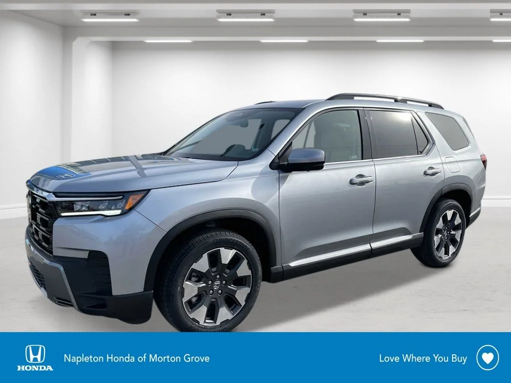 New 2026 Solar Silver Metallic Honda Touring image 1