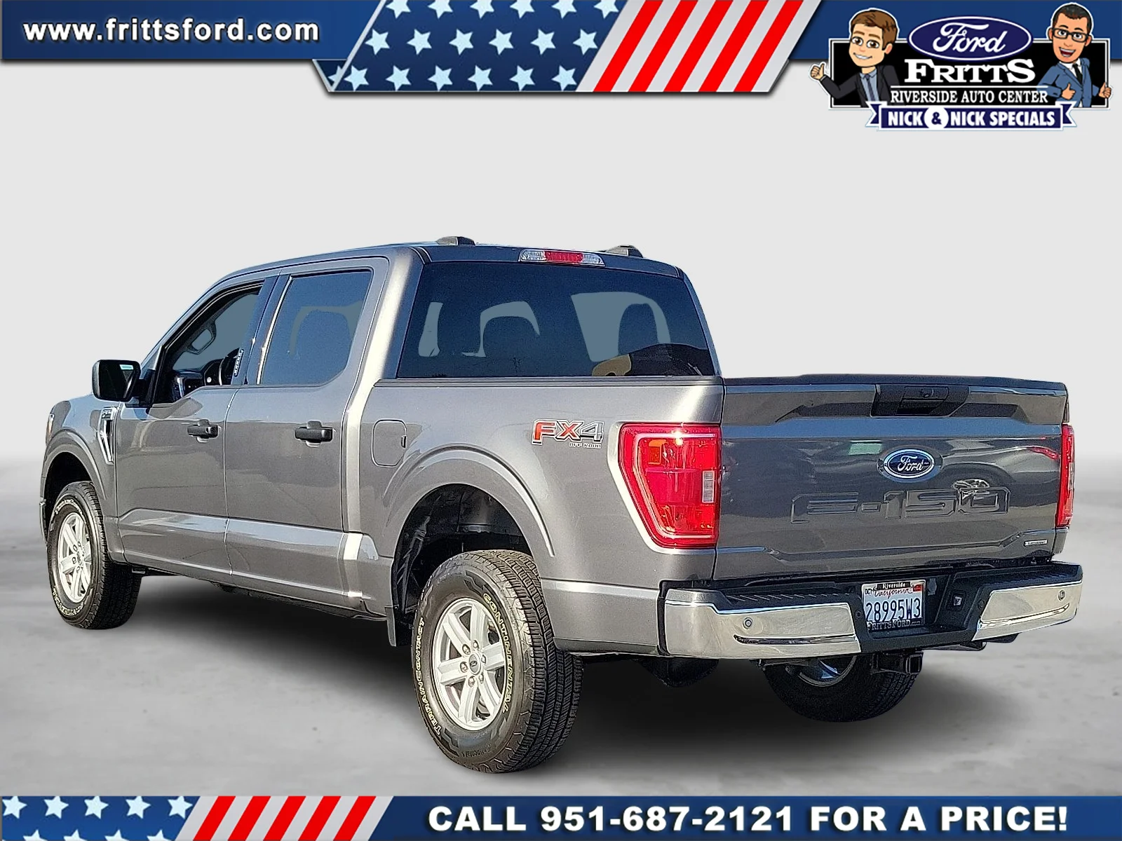 Certified Used 2023 Gray Metallic Ford XLT image 3