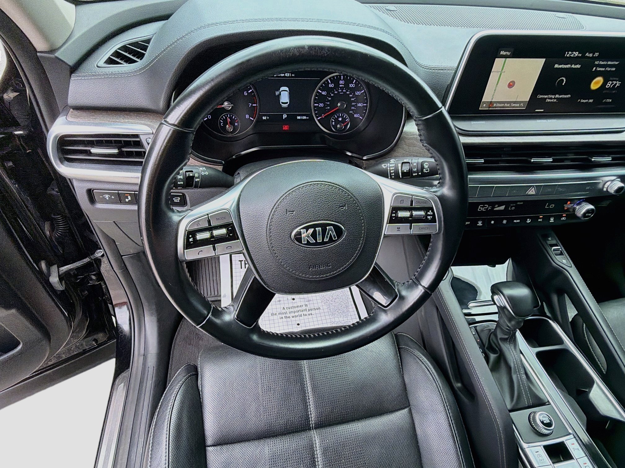 Used 2020 Ebony Black Kia SX image 42