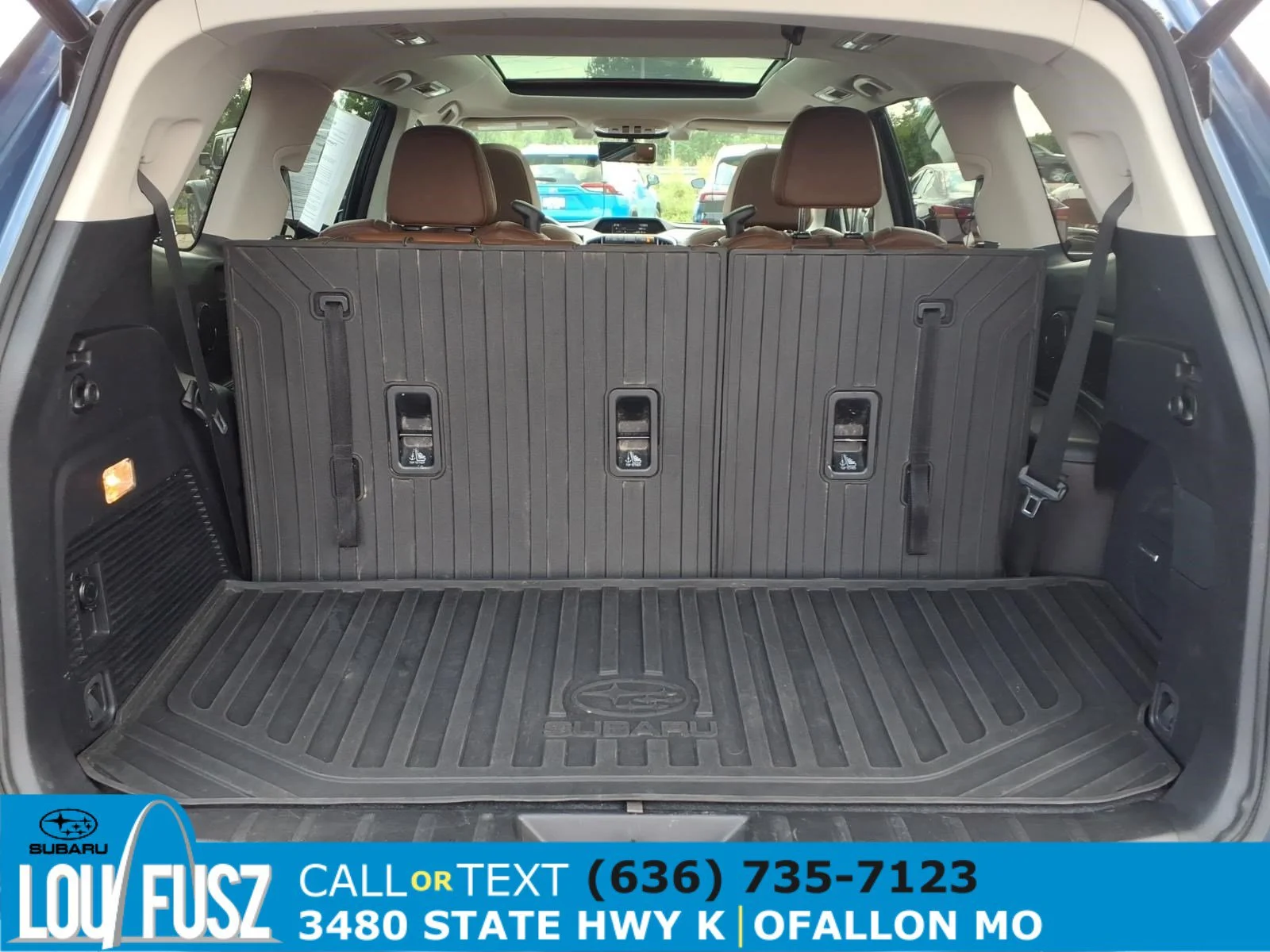 Used 2021 Abyss Blue Pearl Subaru Touring image 29