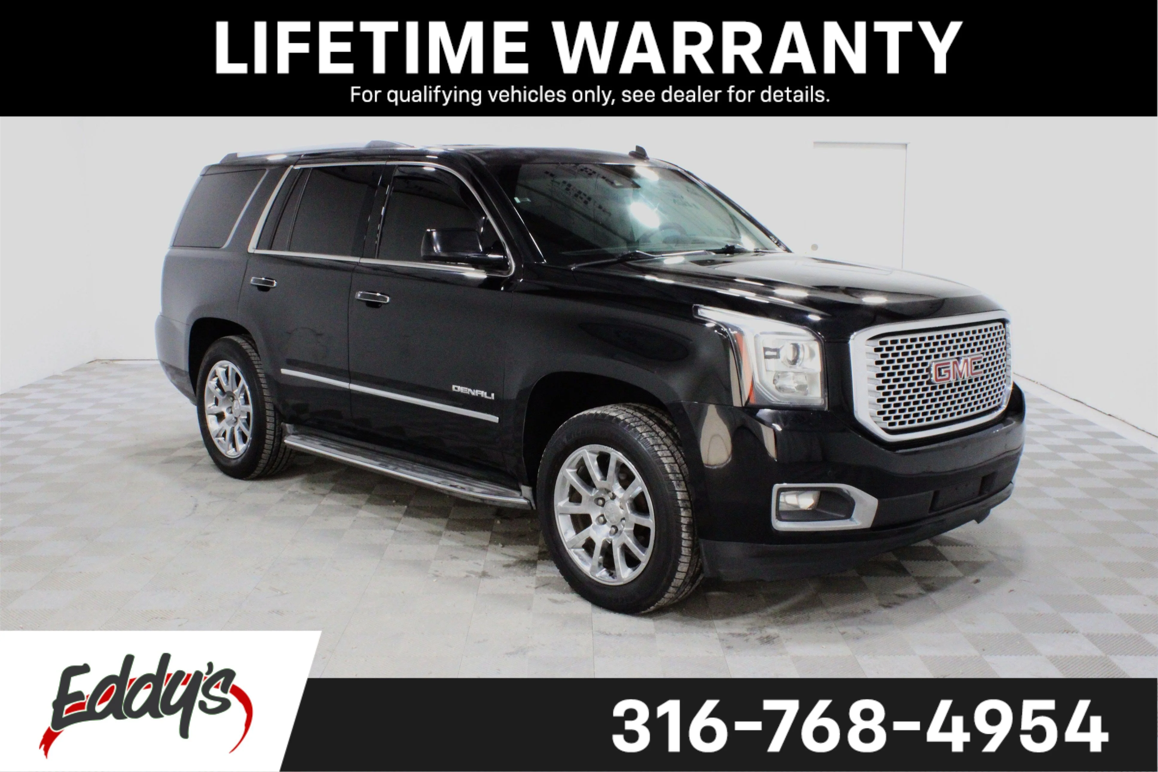 Used 2015 ONYX BLACK GMC Denali image 1