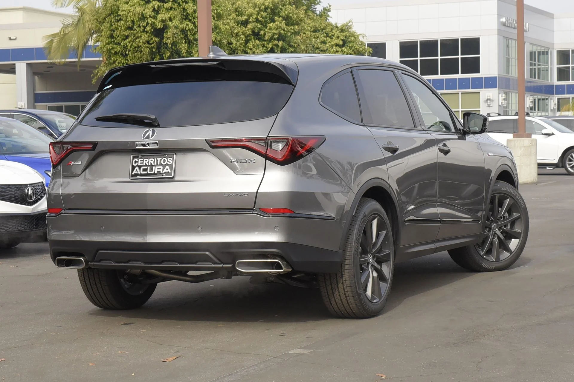 New 2026 Liquid Carbon Metallic Acura SH-AWD A-Spec image 2