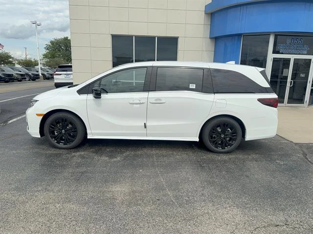 New 2026 Platinum White Pearl Honda Sport-L image 8
