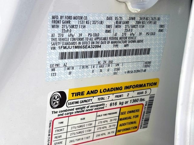 Used 2025 White Ford Platinum image 31