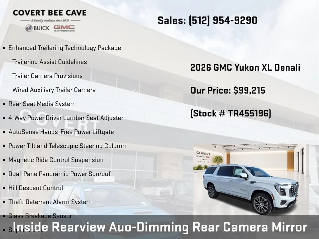 New 2026 Glacier White Tricoat GMC Denali image 33