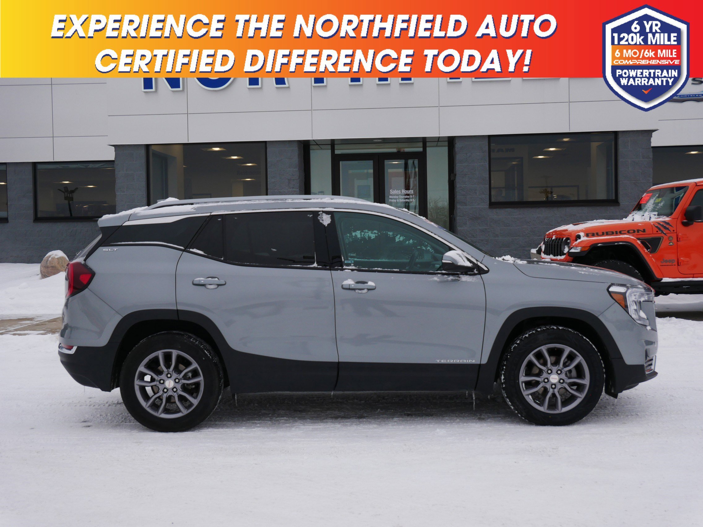 Used 2024 GMC Terrain SLT with VIN 3GKALVEG8RL233224 for sale in Northfield, Minnesota