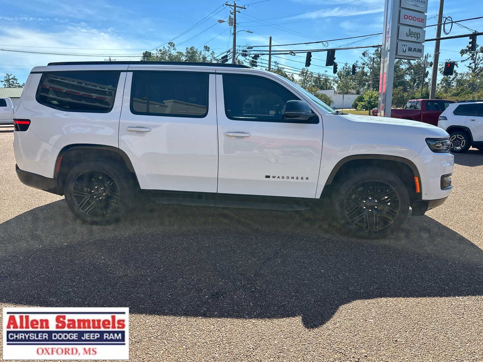 Used 2024 Bright White Clearcoat Jeep Series II Carbide image 8