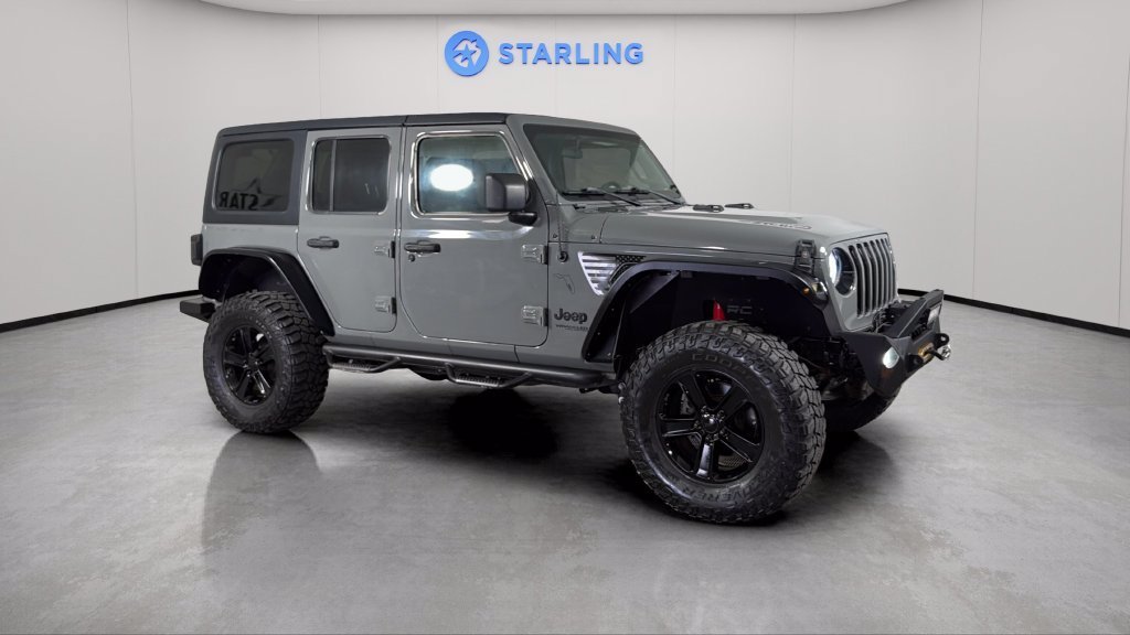 Used 2021 Gray Jeep Sport Altitude 4x4 image 13