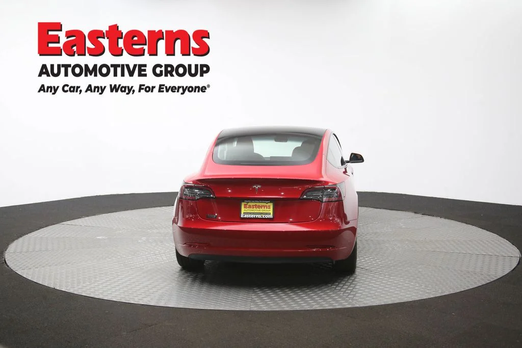 Used 2021 Red Tesla Standard Range Plus image 31
