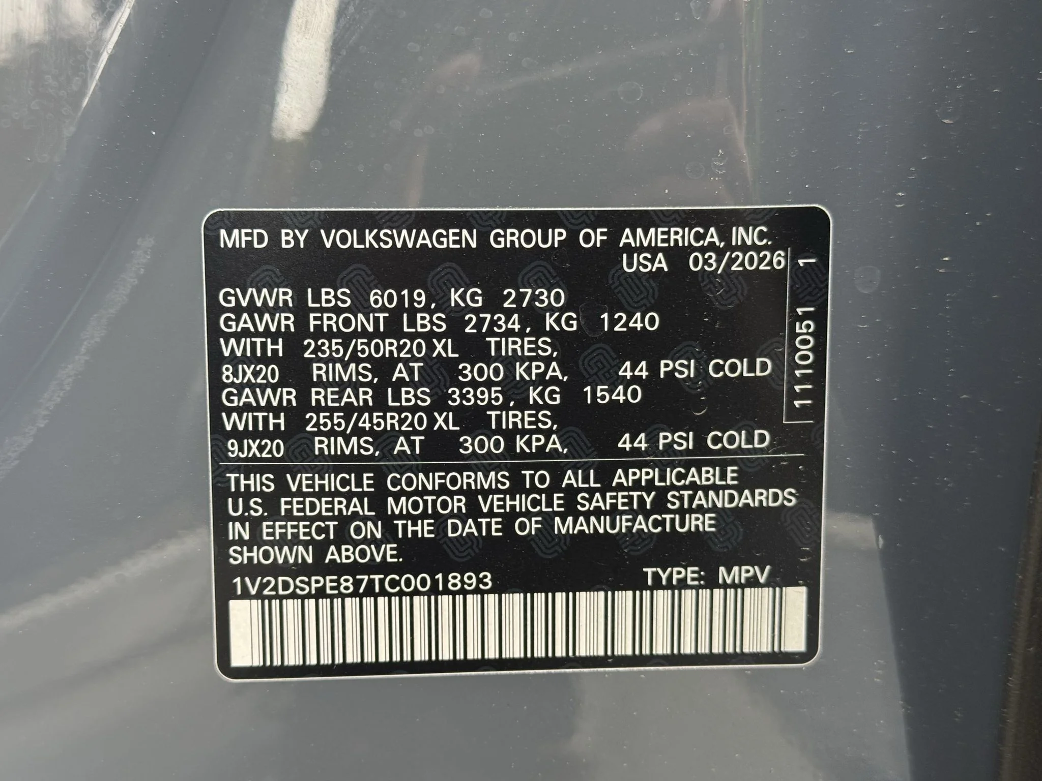 New 2026 Pure Gray Volkswagen Pro image 17