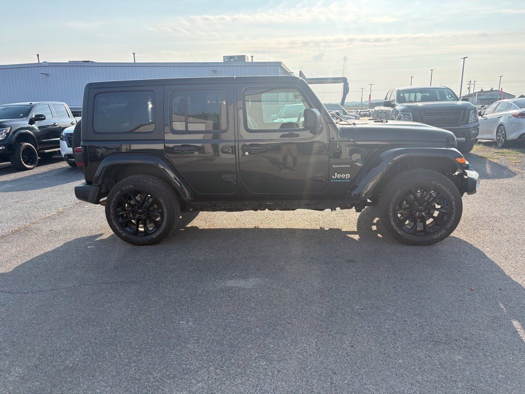 Used 2023 Black Jeep Sahara 4xe image 2