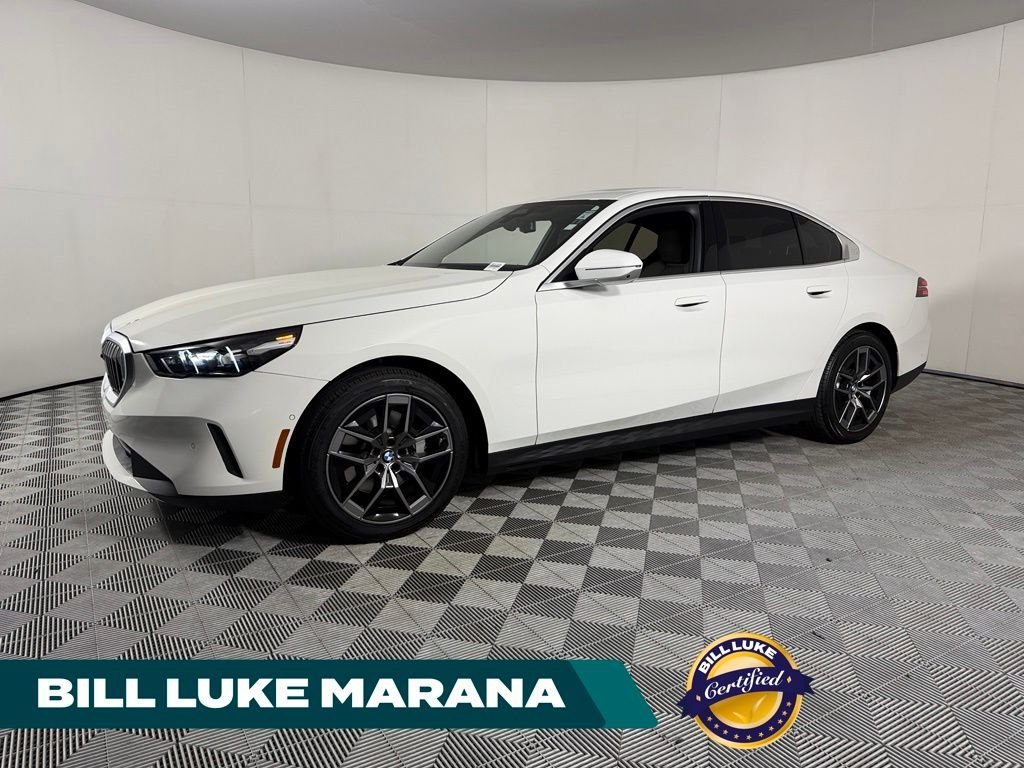Certified Used 2026 White BMW 530i image 1