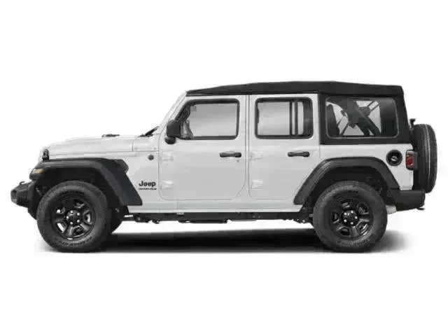 New 2027 Bright White Clear-Coat Paint Jeep Rubicon image 2