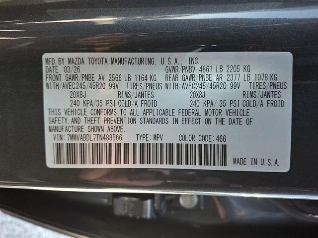 New 2026 Gray Mazda 2.5 S Premium image 15