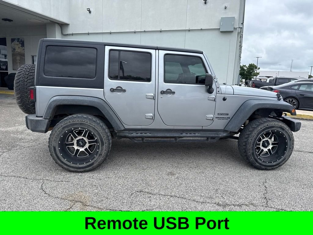 Used 2017 Silver Jeep Unlimited Sport image 8